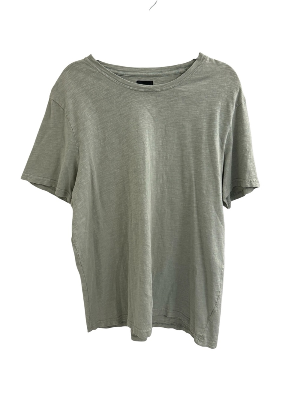 14th & Union Slub Cotton Crewneck T-Shirt in Sage/Olive Green Men’s Size XL